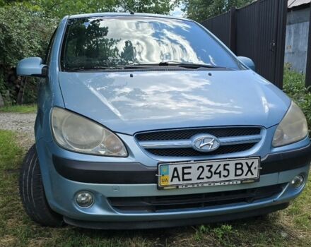 Синій Хендай Гетц, об'ємом двигуна 1.4 л та пробігом 159 тис. км за 5200 $, фото 1 на Automoto.ua