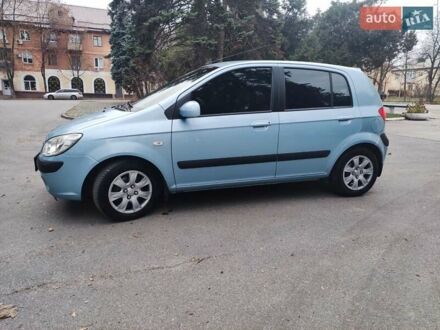 Синій Хендай Гетц, об'ємом двигуна 1.6 л та пробігом 96 тис. км за 6300 $, фото 1 на Automoto.ua