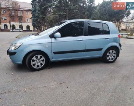 Синій Хендай Гетц, об'ємом двигуна 1.6 л та пробігом 96 тис. км за 6300 $, фото 1 на Automoto.ua