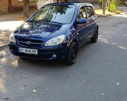 Синій Хендай Гетц, об'ємом двигуна 1.4 л та пробігом 163 тис. км за 4700 $, фото 1 на Automoto.ua
