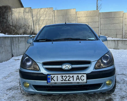 Синий Хендай Гетц, объемом двигателя 1.4 л и пробегом 152 тыс. км за 5999 $, фото 1 на Automoto.ua