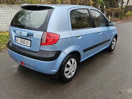 Синий Хендай Гетц, объемом двигателя 1.4 л и пробегом 234 тыс. км за 3800 $, фото 1 на Automoto.ua