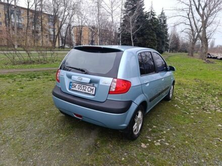 Синий Хендай Гетц, объемом двигателя 1.4 л и пробегом 210 тыс. км за 4500 $, фото 1 на Automoto.ua