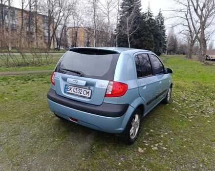 Синий Хендай Гетц, объемом двигателя 1.4 л и пробегом 210 тыс. км за 4500 $, фото 1 на Automoto.ua