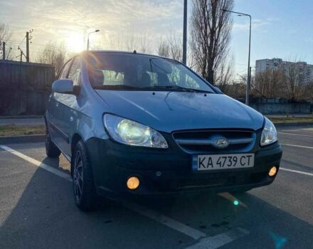 Синий Хендай Гетц, объемом двигателя 1.6 л и пробегом 292 тыс. км за 4500 $, фото 1 на Automoto.ua