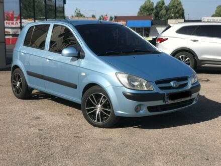 Синій Хендай Гетц, об'ємом двигуна 14 л та пробігом 175 тис. км за 5650 $, фото 1 на Automoto.ua