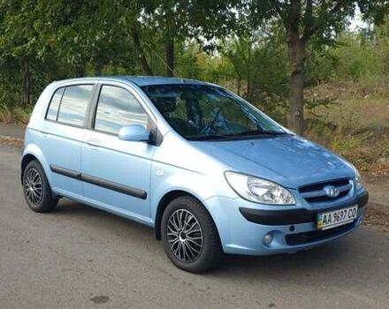 Синій Хендай Гетц, об'ємом двигуна 1.4 л та пробігом 177 тис. км за 5600 $, фото 1 на Automoto.ua