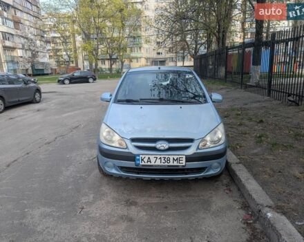 Синий Хендай Гетц, объемом двигателя 1.09 л и пробегом 159 тыс. км за 2500 $, фото 1 на Automoto.ua