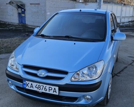 Синий Хендай Гетц, объемом двигателя 1.4 л и пробегом 126 тыс. км за 5700 $, фото 1 на Automoto.ua