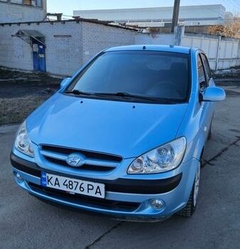 Синій Хендай Гетц, об'ємом двигуна 1.4 л та пробігом 126 тис. км за 5700 $, фото 1 на Automoto.ua