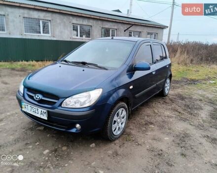 Синий Хендай Гетц, объемом двигателя 1.6 л и пробегом 228 тыс. км за 3850 $, фото 1 на Automoto.ua