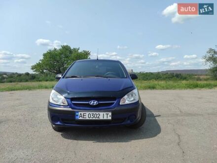 Синий Хендай Гетц, объемом двигателя 1.4 л и пробегом 182 тыс. км за 4000 $, фото 1 на Automoto.ua