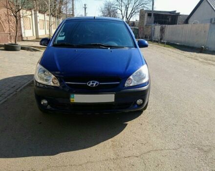 Синий Хендай Гетц, объемом двигателя 1.6 л и пробегом 127 тыс. км за 6500 $, фото 1 на Automoto.ua