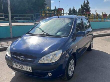 Хендай Гетц 2007 в Петропавлівська Борщагівка на Automoto.ua Синий Хендай Гетц, объемом двигателя 1.4 л и пробегом 219 тыс. км за 3800 $, фото 1 на Automoto.ua