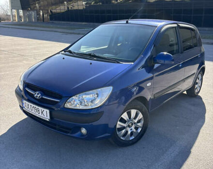 Синий Хендай Гетц, объемом двигателя 1.4 л и пробегом 170 тыс. км за 5300 $, фото 1 на Automoto.ua