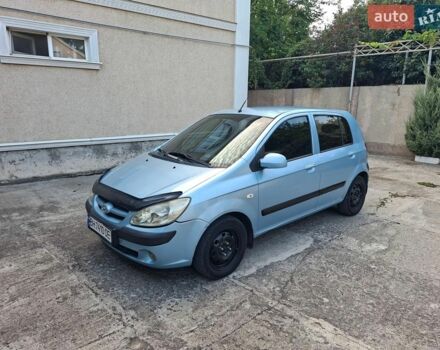 Синий Хендай Гетц, объемом двигателя 1.4 л и пробегом 308 тыс. км за 3200 $, фото 1 на Automoto.ua