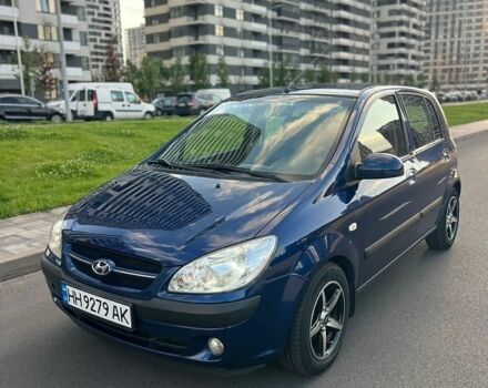Синий Хендай Гетц, объемом двигателя 1.4 л и пробегом 164 тыс. км за 5400 $, фото 1 на Automoto.ua