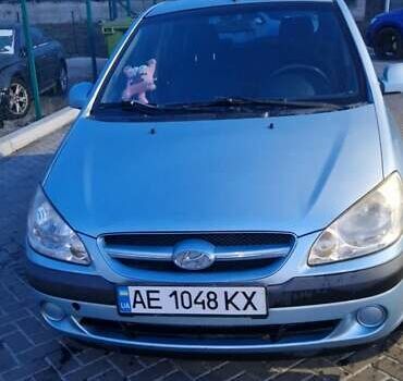 Синій Хендай Гетц, об'ємом двигуна 1.4 л та пробігом 191 тис. км за 6000 $, фото 1 на Automoto.ua