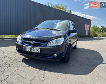 Синий Хендай Гетц, объемом двигателя 1.4 л и пробегом 167 тыс. км за 4900 $, фото 1 на Automoto.ua