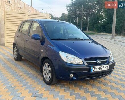 Синий Хендай Гетц, объемом двигателя 1.4 л и пробегом 147 тыс. км за 4900 $, фото 1 на Automoto.ua