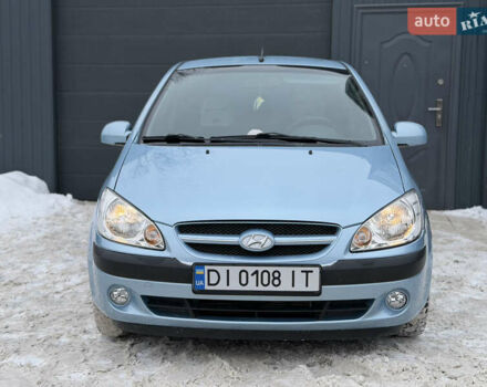 Синий Хендай Гетц, объемом двигателя 1.4 л и пробегом 162 тыс. км за 5500 $, фото 1 на Automoto.ua