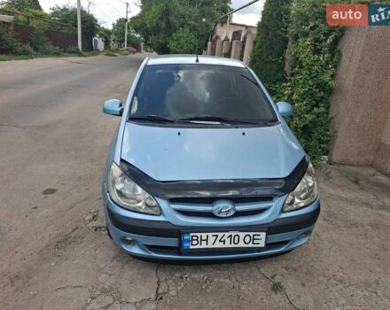 Синий Хендай Гетц, объемом двигателя 1.4 л и пробегом 309 тыс. км за 3250 $, фото 1 на Automoto.ua