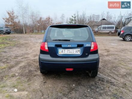 Синій Хендай Гетц, об'ємом двигуна 1.6 л та пробігом 228 тис. км за 3500 $, фото 1 на Automoto.ua