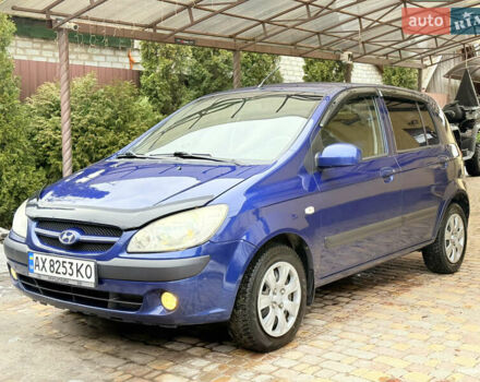 Синий Хендай Гетц, объемом двигателя 1.4 л и пробегом 171 тыс. км за 5300 $, фото 1 на Automoto.ua