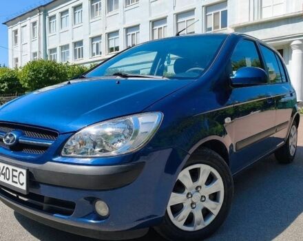 Синий Хендай Гетц, объемом двигателя 1.6 л и пробегом 165 тыс. км за 5700 $, фото 1 на Automoto.ua
