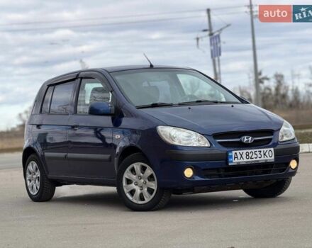 Синий Хендай Гетц, объемом двигателя 1.4 л и пробегом 180 тыс. км за 5200 $, фото 1 на Automoto.ua