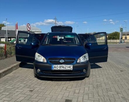 Синий Хендай Гетц, объемом двигателя 1.09 л и пробегом 206 тыс. км за 3499 $, фото 1 на Automoto.ua