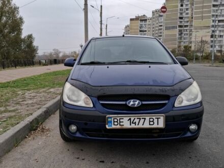 Синій Хендай Гетц, об'ємом двигуна 1.4 л та пробігом 368 тис. км за 5000 $, фото 1 на Automoto.ua