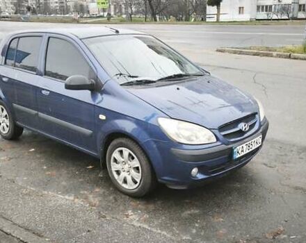 Синій Хендай Гетц, об'ємом двигуна 1.4 л та пробігом 211 тис. км за 3850 $, фото 1 на Automoto.ua