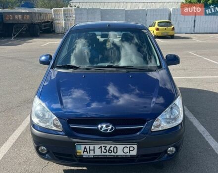 Синий Хендай Гетц, объемом двигателя 1.4 л и пробегом 126 тыс. км за 3800 $, фото 1 на Automoto.ua