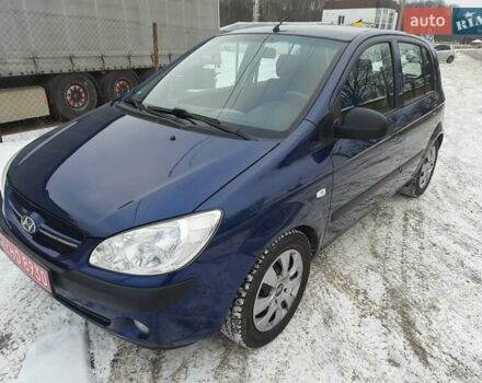 Синій Хендай Гетц, об'ємом двигуна 1.1 л та пробігом 170 тис. км за 4300 $, фото 1 на Automoto.ua