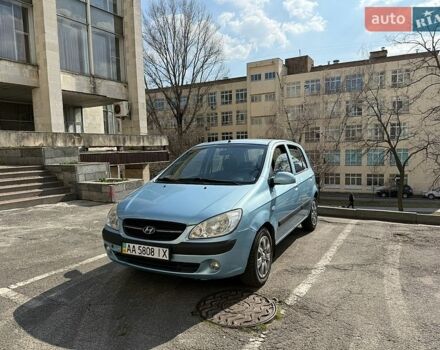 Синий Хендай Гетц, объемом двигателя 1.4 л и пробегом 182 тыс. км за 4000 $, фото 1 на Automoto.ua