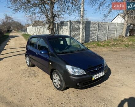 Синий Хендай Гетц, объемом двигателя 1.4 л и пробегом 101 тыс. км за 3850 $, фото 1 на Automoto.ua