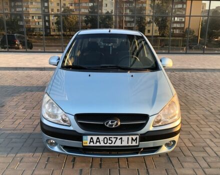 Синий Хендай Гетц, объемом двигателя 1.4 л и пробегом 165 тыс. км за 6016 $, фото 1 на Automoto.ua