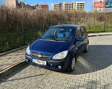 Синій Хендай Гетц, об'ємом двигуна 1.4 л та пробігом 100 тис. км за 5800 $, фото 1 на Automoto.ua