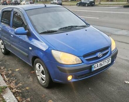 Синій Хендай Гетц, об'ємом двигуна 1.4 л та пробігом 215 тис. км за 3350 $, фото 1 на Automoto.ua