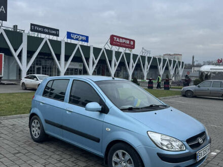 Синий Хендай Гетц, объемом двигателя 1.4 л и пробегом 112 тыс. км за 6500 $, фото 1 на Automoto.ua