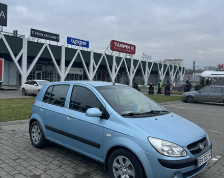 Синий Хендай Гетц, объемом двигателя 1.4 л и пробегом 112 тыс. км за 6500 $, фото 1 на Automoto.ua