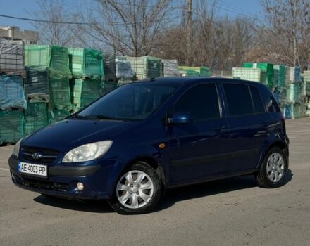 Синий Хендай Гетц, объемом двигателя 1.4 л и пробегом 135 тыс. км за 5000 $, фото 1 на Automoto.ua