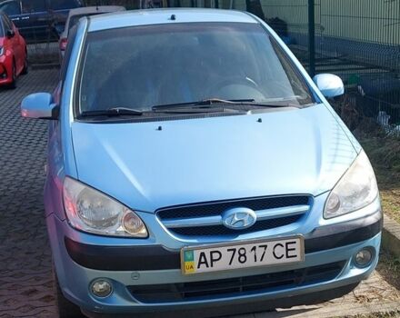Синий Хендай Гетц, объемом двигателя 1.4 л и пробегом 160 тыс. км за 4900 $, фото 1 на Automoto.ua