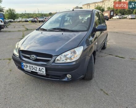 Синий Хендай Гетц, объемом двигателя 1.4 л и пробегом 220 тыс. км за 5200 $, фото 1 на Automoto.ua