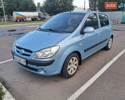 Синий Хендай Гетц, объемом двигателя 1.4 л и пробегом 271 тыс. км за 3800 $, фото 1 на Automoto.ua