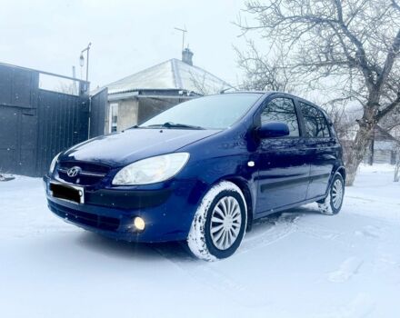Синий Хендай Гетц, объемом двигателя 1.4 л и пробегом 112 тыс. км за 5500 $, фото 1 на Automoto.ua