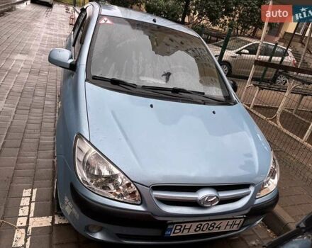 Синий Хендай Гетц, объемом двигателя 1.4 л и пробегом 203 тыс. км за 4800 $, фото 1 на Automoto.ua