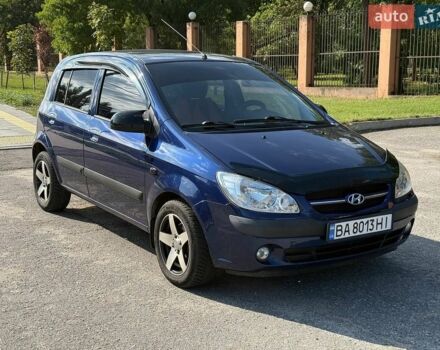 Синий Хендай Гетц, объемом двигателя 1.4 л и пробегом 142 тыс. км за 5600 $, фото 1 на Automoto.ua