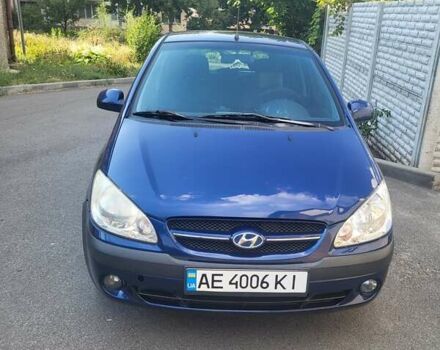 Синий Хендай Гетц, объемом двигателя 1.4 л и пробегом 191 тыс. км за 4300 $, фото 1 на Automoto.ua